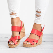 Load image into Gallery viewer, Women Heels Sandals