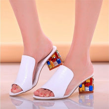 Load image into Gallery viewer, Women Heels Sandals Slippers