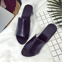 Load image into Gallery viewer, Women Heels Sandals Slippers