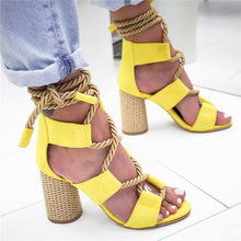 Load image into Gallery viewer, Women Heels Sandals